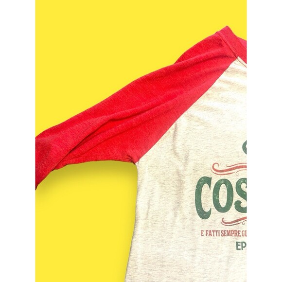 Disney Parks Epcot Italy Pavilion Pinocchio "Conscienza" Raglan T Shirt Size S - Picture 6 of 8